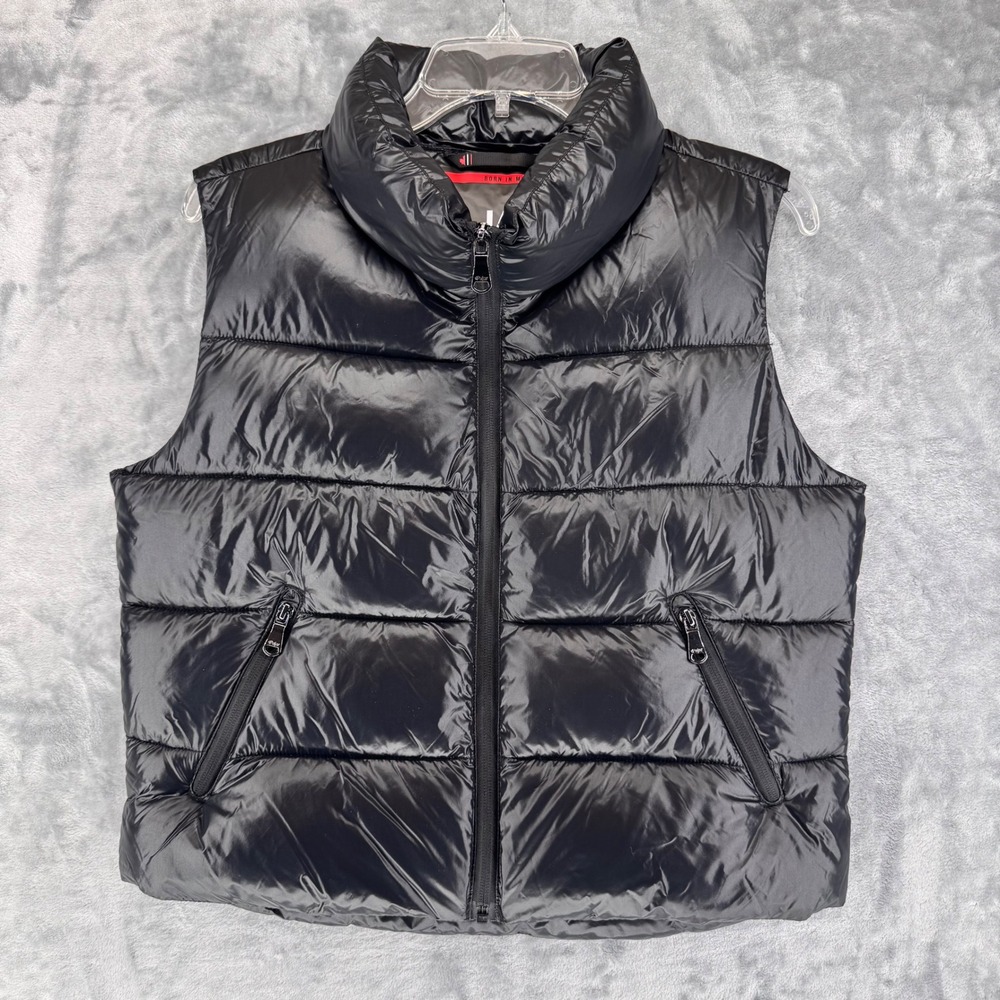 Pajar Canada Women's Black Puffer Vest XS "Born in Montreal" Performance Fashion
